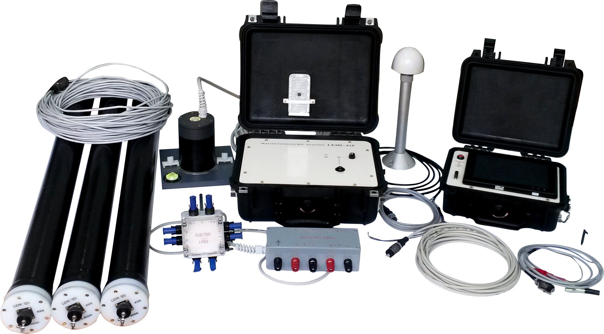 WIDE BAND MAGNETOTELLURIC STATION LEMI-418 FOR FIELD SURVEY